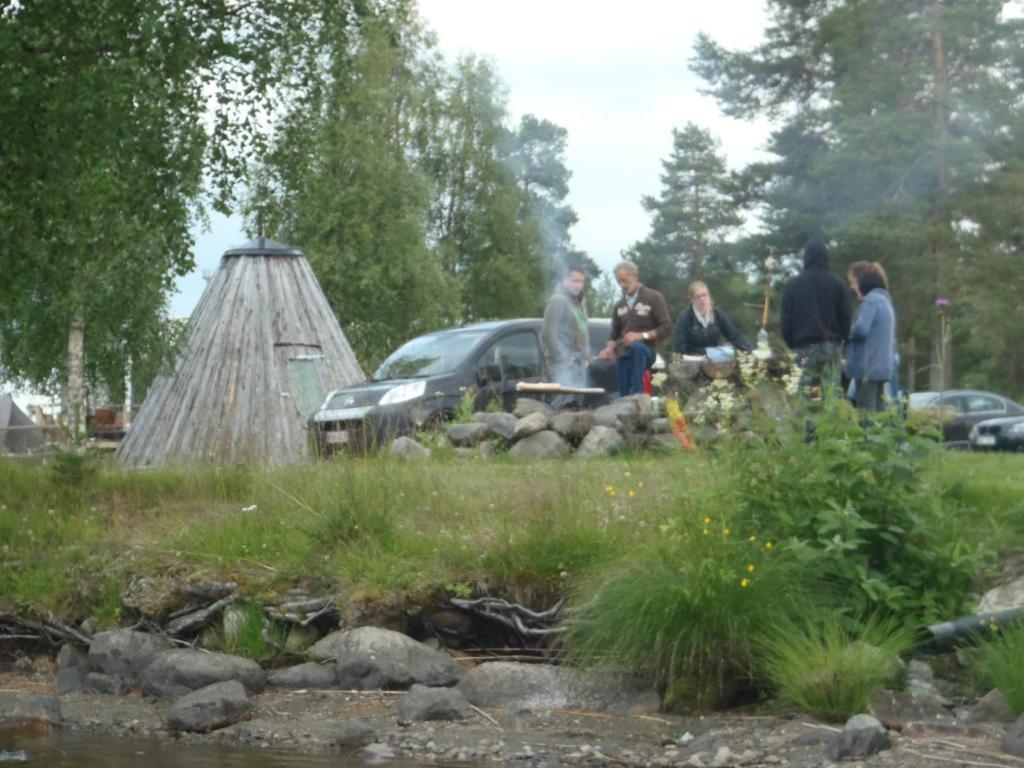 Saiva Camping & Stugby ビルヘルミーナ エクステリア 写真